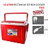 Red Color 35 Liters Dragonware Rectangle Storage Denki Ice Box Cooler Peti Ice Picnic 798-Expo