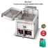 12 Liters Commercial Gas Stainless Steel Deep Fryer
