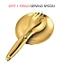 Sepit plus Piring Set Serving Spoon Senduk Lauk Senduk Buffet Tableware