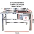 Right Bowl L110xW60xH80cm Stainless Steel Single Bowl Sink With Drainboard