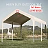 Light Beige 3x5 Meter High Quality Outdoor Tent Gazebo Canopy Khemah