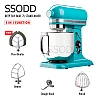 SSODD 3. Deep Sky Blue 7L Professional Tilt-Head Stand Mixer 
