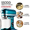 SSODD Turquoise Sea 7L Professional Tilt-Head Stand Mixer 