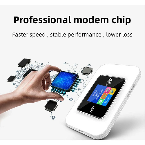 Modified Unlimited 4G D9 Upgraded D6 LTE Pocket WiFi Router Portable WiFi Modem MiFi Router 