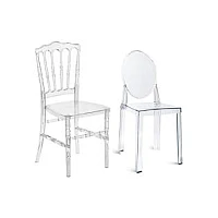 Ghost and Party Stack Chairs