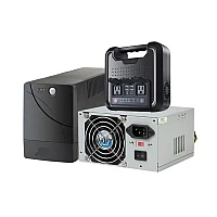POWER SUPPLY AND BACKUP BATTERY