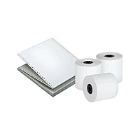 THERMAL PAPER AND CONTINUOUS PAPER