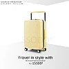 24 Inch Creamy Yellow 行李箱 Bagasi SSODD DREAMER SUITCASE LUGGAGE Polycarbonate Material