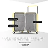 24 Inch Creamy Yellow 行李箱 Bagasi SSODD DREAMER SUITCASE LUGGAGE Polycarbonate Material
