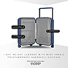 24 Inch Steel Blue 行李箱 Bagasi SSODD DREAMER SUITCASE LUGGAGE Polycarbonate Material