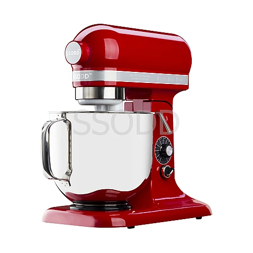 SSODD 7. Party Red 7L Professional Tilt-Head Stand Mixer