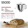 SSODD 28. Jet Black 7L Professional Tilt-Head Stand Mixer