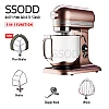 SSODD 4. Dusty Pink Gold 7L Professional Tilt-Head Stand Mixer 