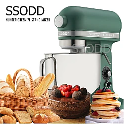 SSODD 24. Hunter Green 7L Professional Tilt-Head Stand Mixer 