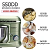 SSODD Mint Green 5.5L Stand Mixer 