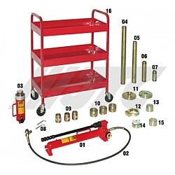 Jtc-Hb2050 Collision Repair Kit 20T