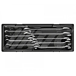 Jtc-Gd06S 6Pcs Double Open End Wrench Set- Europe Type