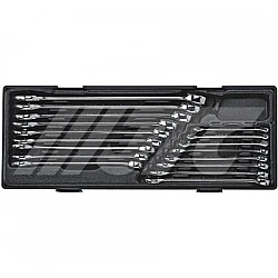 Jtc-K6171 17Pcs Combination Wrench Set Mirror-Finish