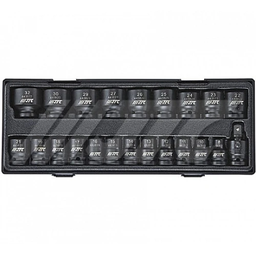 Jtc-K4223 22Pcs Impact Socket Set 6Pt