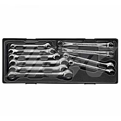 Jtc-K6102 10Pcs Flare Nut Wrench Set Euro Type