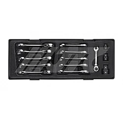 Jtc-K6144 14Pcs Stubby Gear Combination Wrench Set