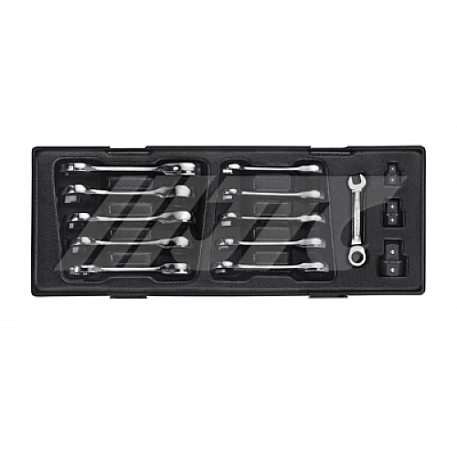 Jtc-K6144 14Pcs Stubby Gear Combination Wrench Set