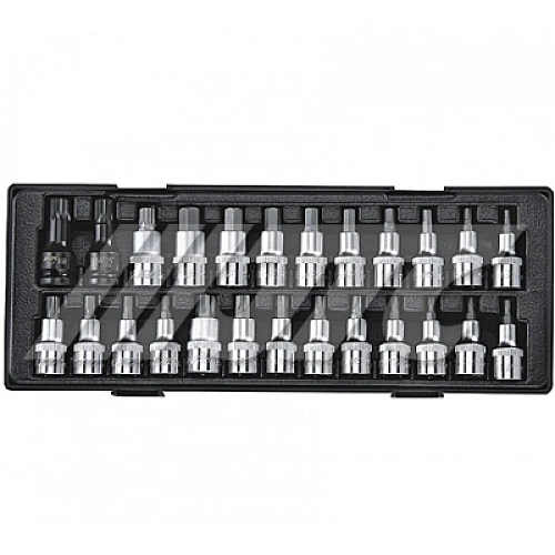 Jtc-K4251 Half Inch  Dr.25Pcs Socket Bit Set
