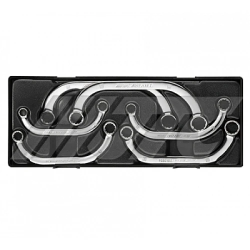 Jtc-K6061 6Pcs Half Moon Offset Box Wrench Set