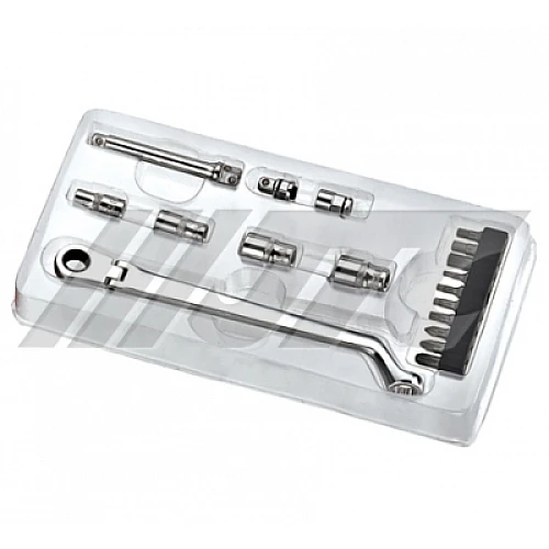 Jtc-5305 Quarter Inch X18Pcs Multi-Function Socket Wrench Set