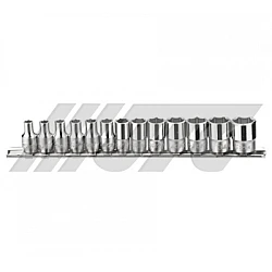 Jtc-T213M Quarter Inch x 13Pcs Socket Set 12Pt