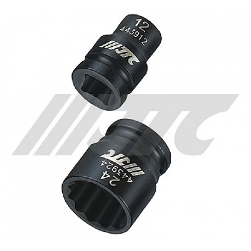 Jtc-443910 10Pcs 10mm 12Pt Impact Socket