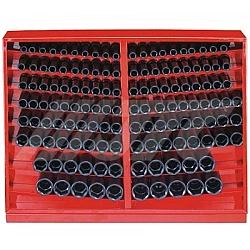 Jtc-J4137L 137Pcs 6Pt Deep Impact Socket Display Set