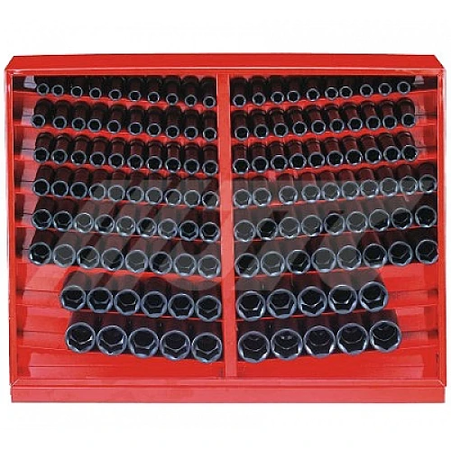 Jtc-J4137L 137Pcs 6Pt Deep Impact Socket Display Set