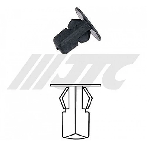 Jtc-Rd32 100Pcs Fender Automotive Plastic Clips
