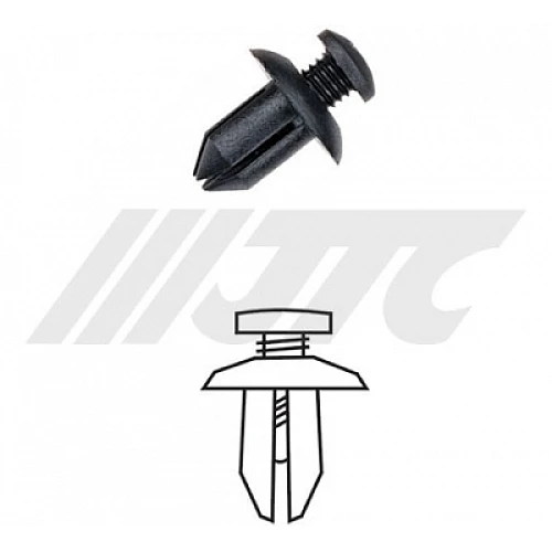 Jtc-Rd15 100 Sets General Automotive Plastic Clips