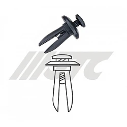 Jtc-Rd17 100 Sets Bumper Automotive Plastic Clips