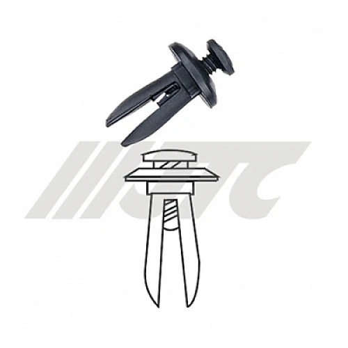 Jtc-Rd17 100 Sets Bumper Automotive Plastic Clips