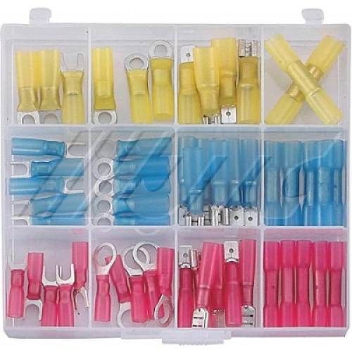 Jtc-5917 55Pcs Waterproof Heat Shrink Copper Terminal Kit