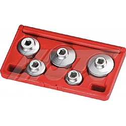 Jtc-4665 5Pcs Oil Filter Socket Set
