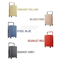 20 Inch Steel Blue 行李箱 Bagasi SSODD DREAMER SUITCASE LUGGAGE Polycarbonate Material