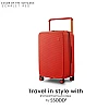 24 Inch Scarlet Red 行李箱 Bagasi SSODD DREAMER SUITCASE LUGGAGE Polycarbonate Material