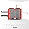 24 Inch Scarlet Red 行李箱 Bagasi SSODD DREAMER SUITCASE LUGGAGE Polycarbonate Material