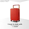 24 Inch Scarlet Red 行李箱 Bagasi SSODD DREAMER SUITCASE LUGGAGE Polycarbonate Material
