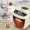 SSODD 1 Kilogram Loaf Sizes 2.0lb Bread Maker Large Capacity Loaf Sizes 500g 750g 1000g