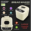 SSODD 1 Kilogram Loaf Sizes 2.0lb Bread Maker Large Capacity Loaf Sizes 500g 750g 1000g