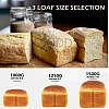 SSODD 1.58Kg 3.5lb Bread Maker Extra Large XL Capacity Loaf Sizes 1000g 1250g 1500g