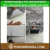 60cm x 5m Stone Marble PVC Waterproof Self Adhesive Wallpaper FW-07 Kitchen Wardrobe Renovation Wall Sticker