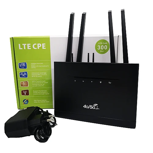 Modified Unlimited 4G LTE Modem V12 MOD Router WiFi Data 4 Antenna Like Huawei B310 B315 RS980