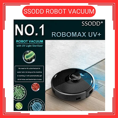 SSODD SD-I8 Robomax UV Plus Robot Vacuum Cleaner