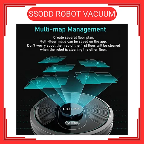 SSODD SD-I8 Robomax UV Plus Robot Vacuum Cleaner